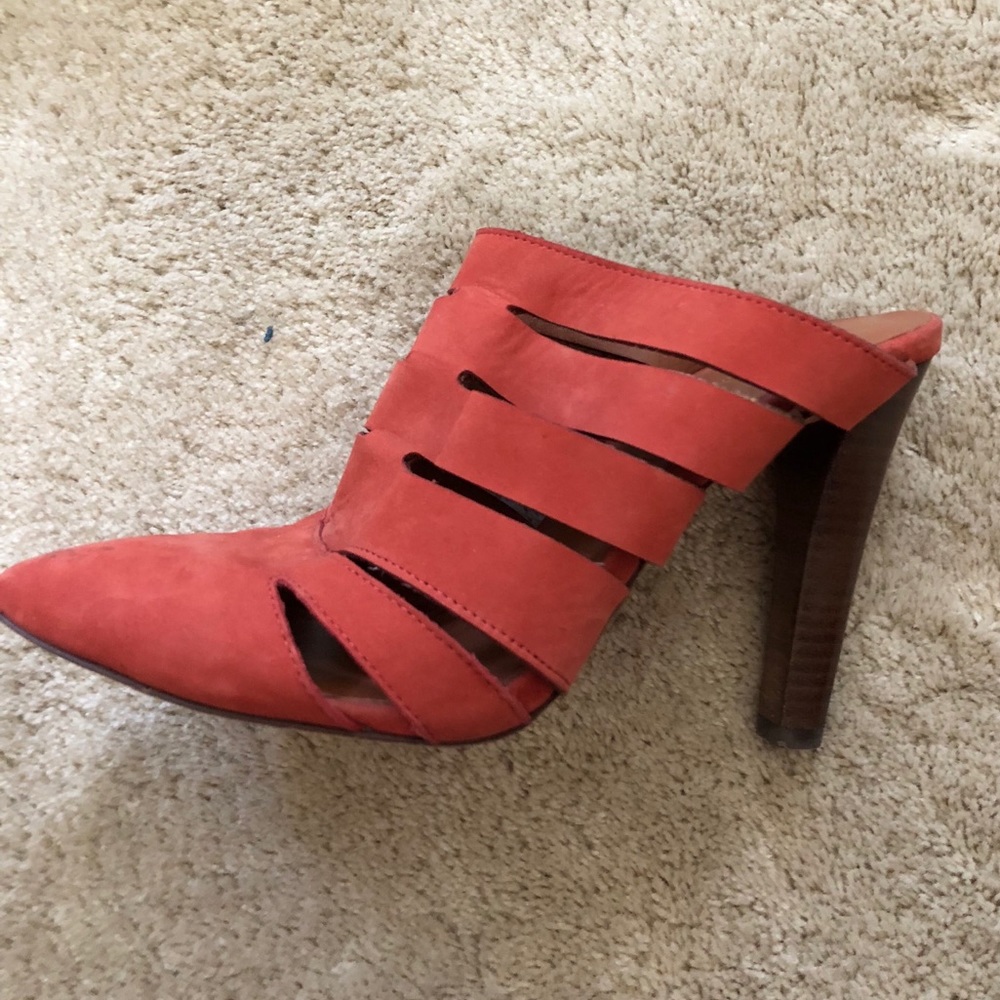 Rebecca Minkoff heels (reddish/orange)